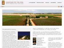 Tablet Screenshot of heredaduruena.com